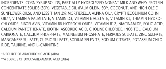 Conventional baby formula